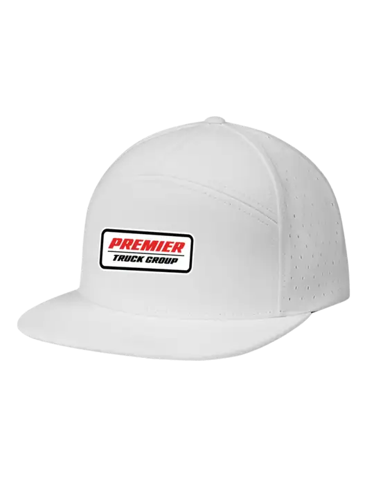 Richardson White Cannon Cap w/Premier Truck Group Logo