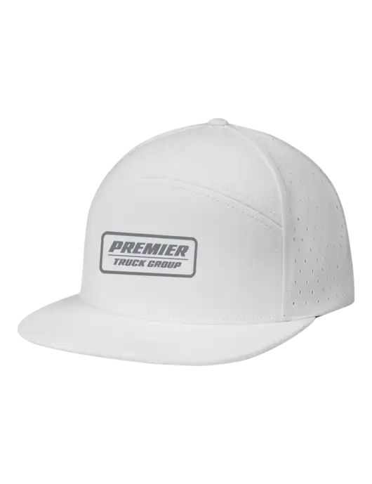 Richardson White Cannon Cap w/Premier Truck Group Logo
