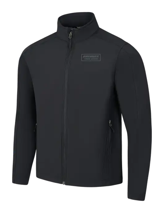 Black Core Soft Shell Jacket w/Premier Truck Group Logo