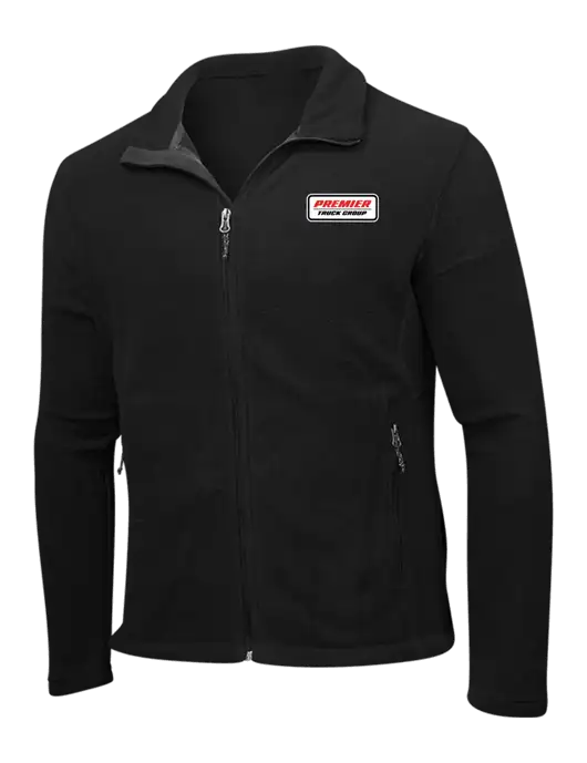 Black Fleece Jacket w/Premier Truck Group Logo