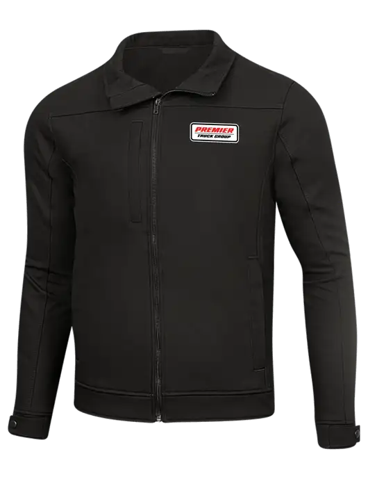 Cornerstone Black Duck Bonded Soft Shell Jacket w/Premier Truck Group Logo