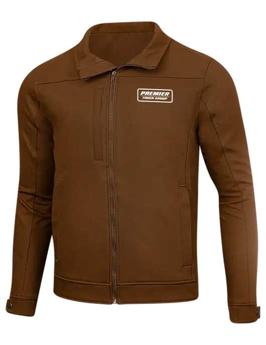 Cornerstone Duck Brown Duck Bonded Soft Shell Jacket w/Premier Truck Group Logo