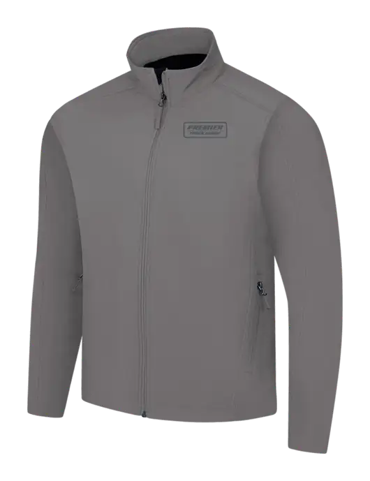 Medium Grey Core Soft Shell Jacket w/Premier Truck Group Logo