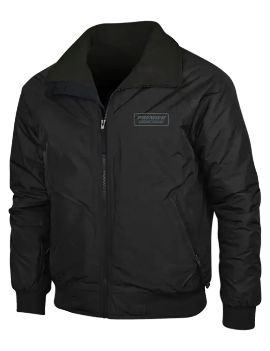 True Black/True Black Classic Challenger Jacket w/Premier Truck Group Logo