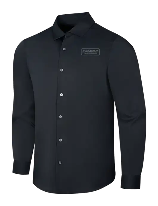 Black City Stretch Shirt w/Premier Truck Group Logo