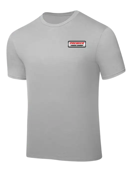 Silver PosiCharge Competitor Tee w/Premier Truck Group Logo