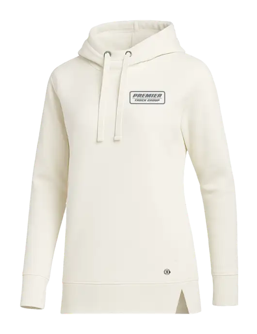 OGIO Ivory Luuma Pullover Fleece Hoodie w/Premier Truck Group Logo