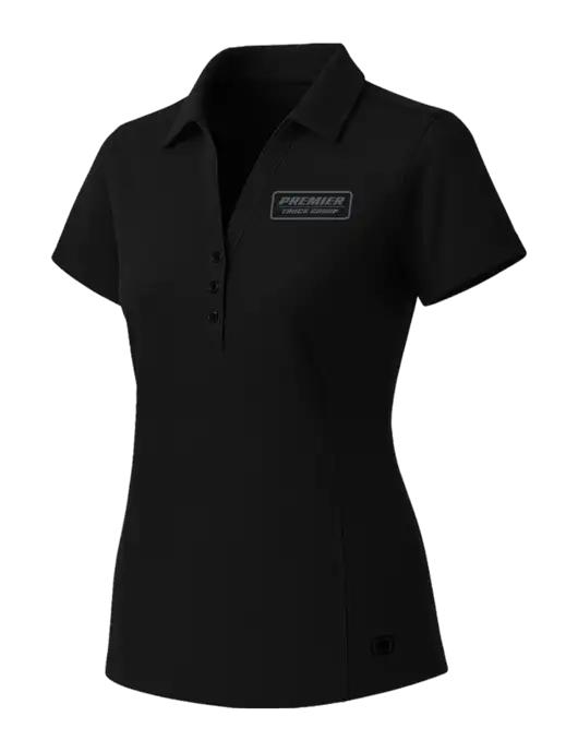 OGIO Womens Blacktop ONYX Polo w/Premier Truck Group Logo