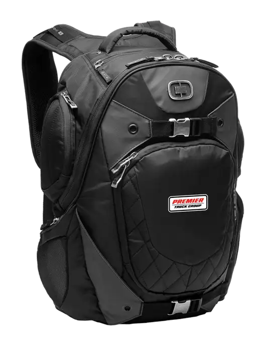 OGIO Black Squadron Pack w/Premier Truck Group Logo