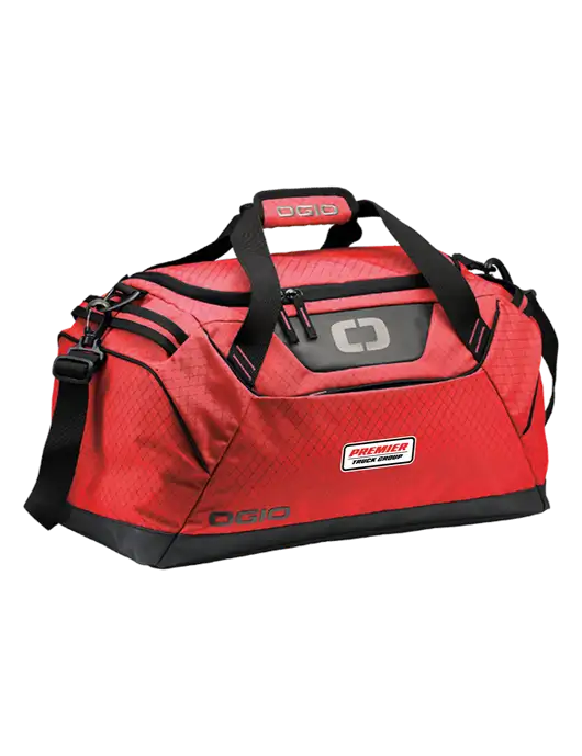 OGIO Red Catalyst Duffle
 w/Premier Truck Group Logo
