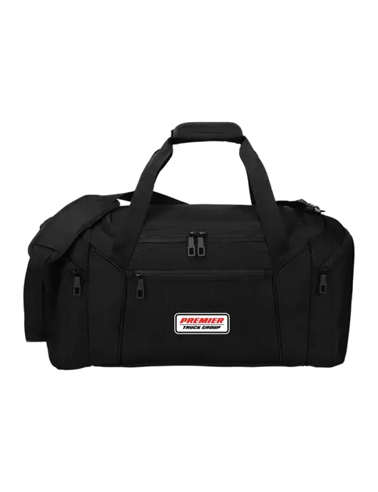 Slim & Lite Black Duffel    w/Premier Truck Group Logo