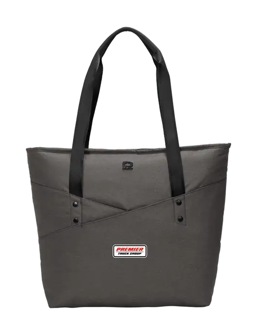 OGIO Tarmac Heather Downtown Tote 
 w/Premier Truck Group Logo