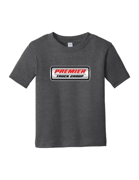 Rabbit Skins Vintage Smoke Toddler Fine Jersey Tee w/Premier Truck Group Logo