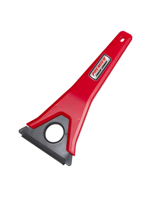 TriBlade Red Windshield Scraper w/Premier Truck Group Logo