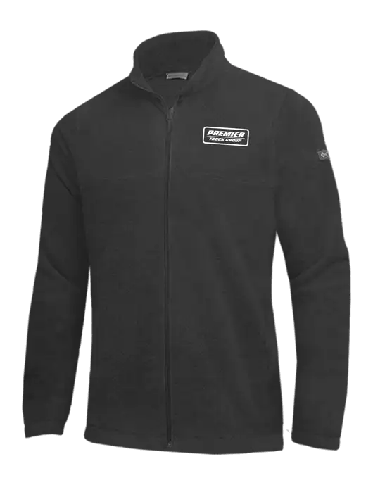 Columbia Charcoal Heather Steens Mountain Fleece 2.0 Full-Zip Jacket w/Premier Truck Group Logo
