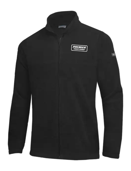 Columbia Black Steens Mountain Fleece 2.0 Full-Zip Jacket w/Premier Truck Group Logo