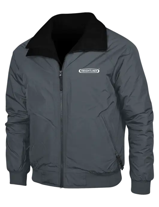 Dark Grey/Black Classic Challenger Jacket w/Freightliner Logo