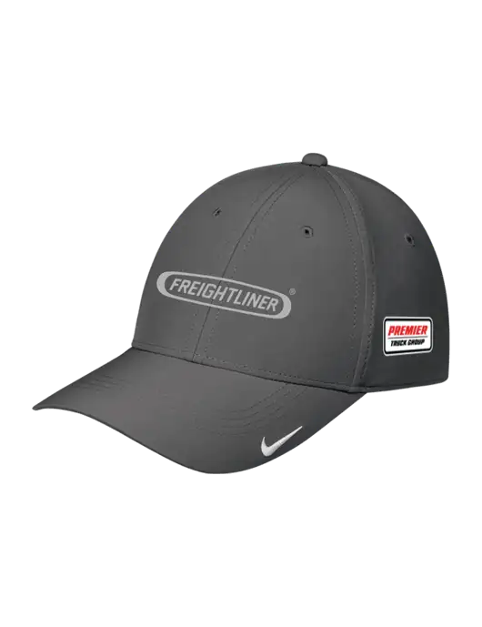Nike Dark Grey Dri-FIT Legacy Cap w/Freightliner Logo, Premier Truck Group Logo
