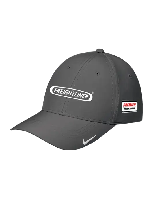 Nike Dark Grey Dri-FIT Legacy Cap w/Freightliner Logo, Premier Truck Group Logo