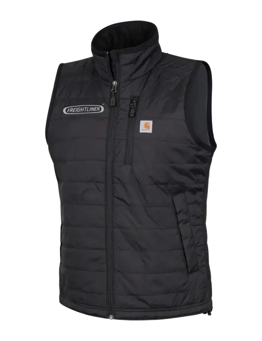 Carhartt Womens Black Gilliam Vest w/Freightliner Logo