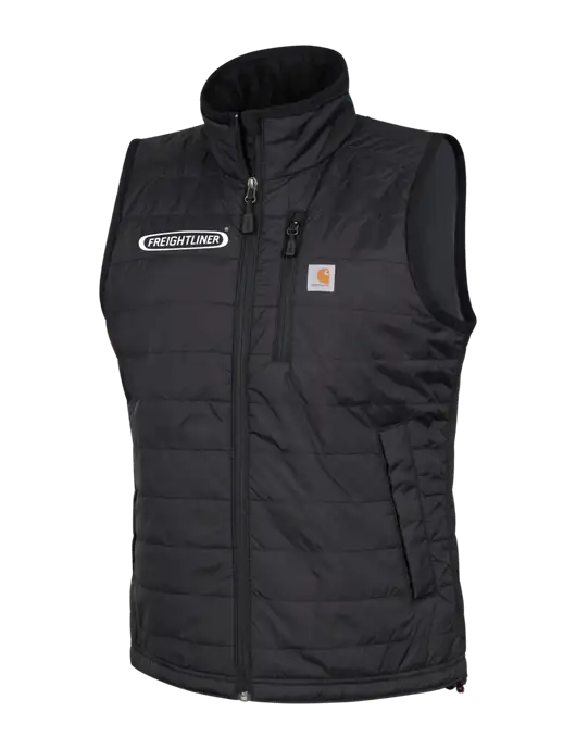Carhartt Womens Black Gilliam Vest w/Freightliner Logo