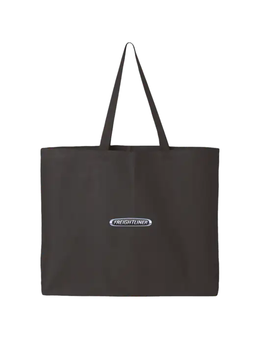 Sturdy Canvas Charcoal Tote w/Freightliner Logo