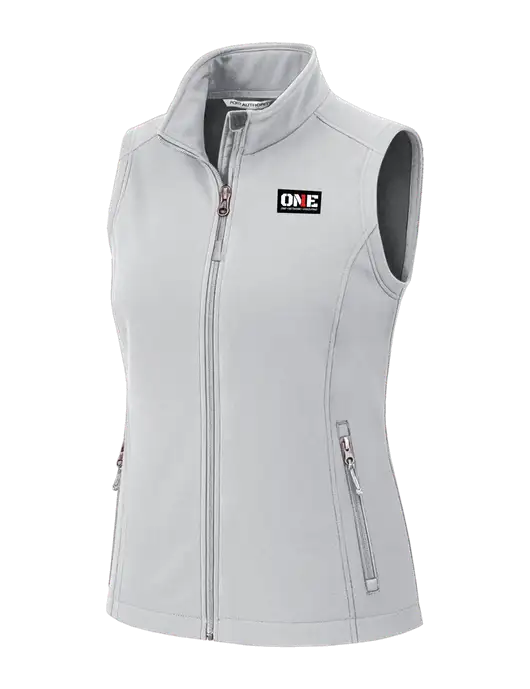 Marshmellow Womens Core Soft Shell Vest w/ONE Logo