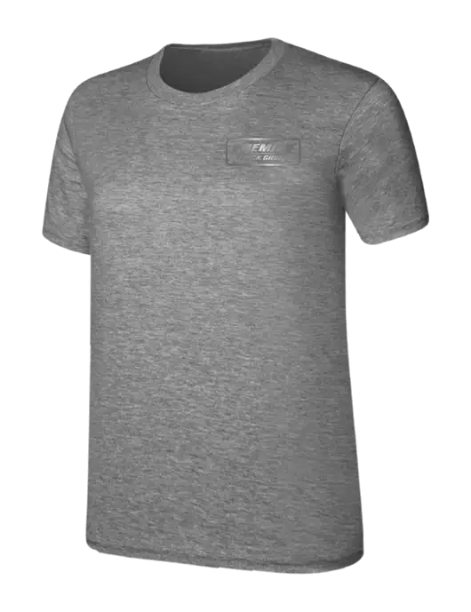 Womens Ring Spun Light Grey Heather 4.5 oz T-Shirt w/Premier Truck Group Logo