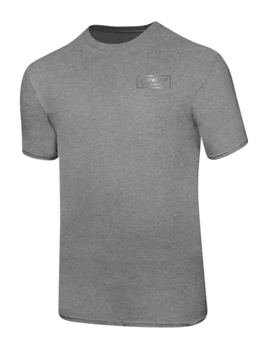 Ring Spun Light Heather Grey 4.5 oz T-Shirt w/Premier Truck Group Logo