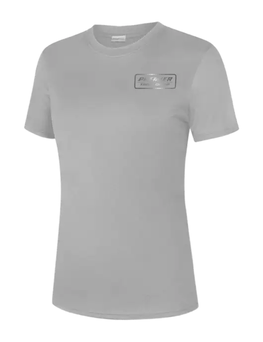  Womens Light Grey PosiCharge Competitor Tee w/Premier Truck Group Logo
