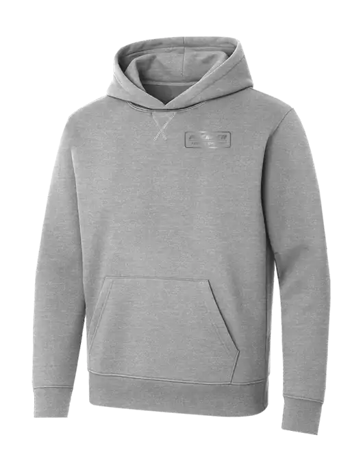 Allmade Granite Grey Heather Organic French Terry Pullover Hoodie w/Premier Truck Group Logo