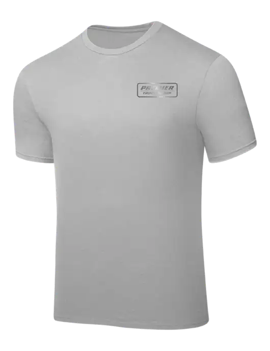 Silver PosiCharge Competitor Tee w/Premier Truck Group Logo